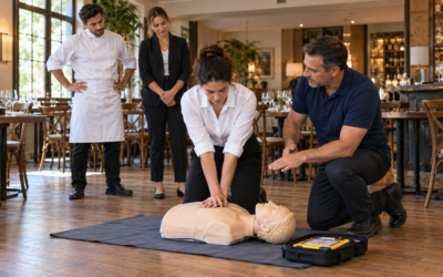 Premiers secours en hôtel et restaurant : quelle formation choisir pour vos équipes ?